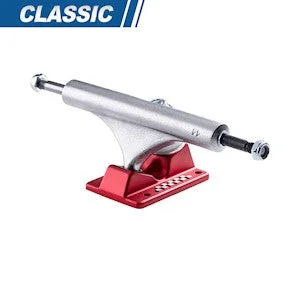 Ace - Classic Skateboard Trucks - Red/Silver - 66