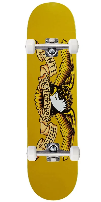 Anti-Hero Classic Eagle Mini Skateboard Complete - Yellow - 7.30"