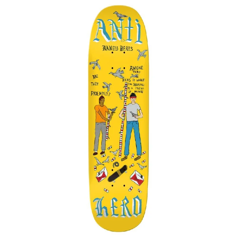 Anti Hero Pro Deck Beres Pigeon Vision Skateboard Deck - 8.63"