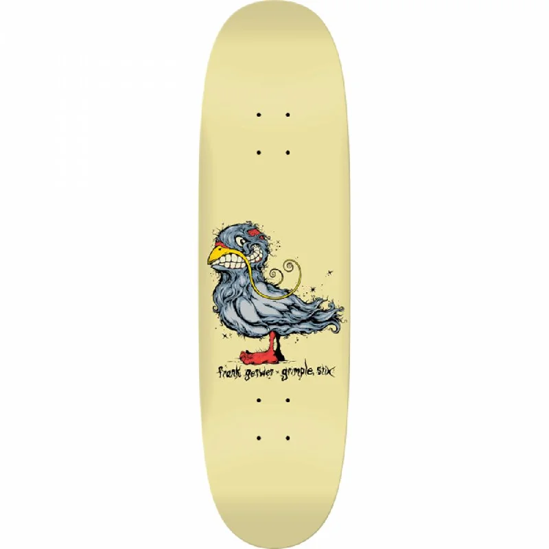 Antihero Gerwer Pigeon Vision 8.75" Cream Skateboard Deck