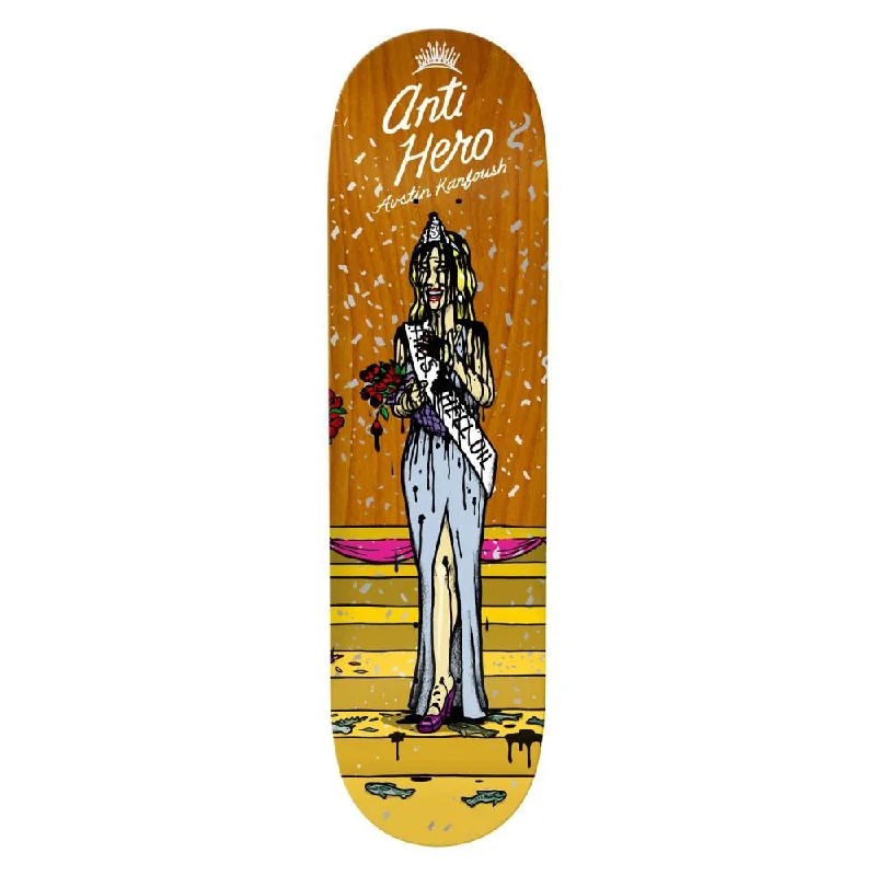 Antihero Miss Corp Greed Kanfoush Skateboard Deck - 8.25"