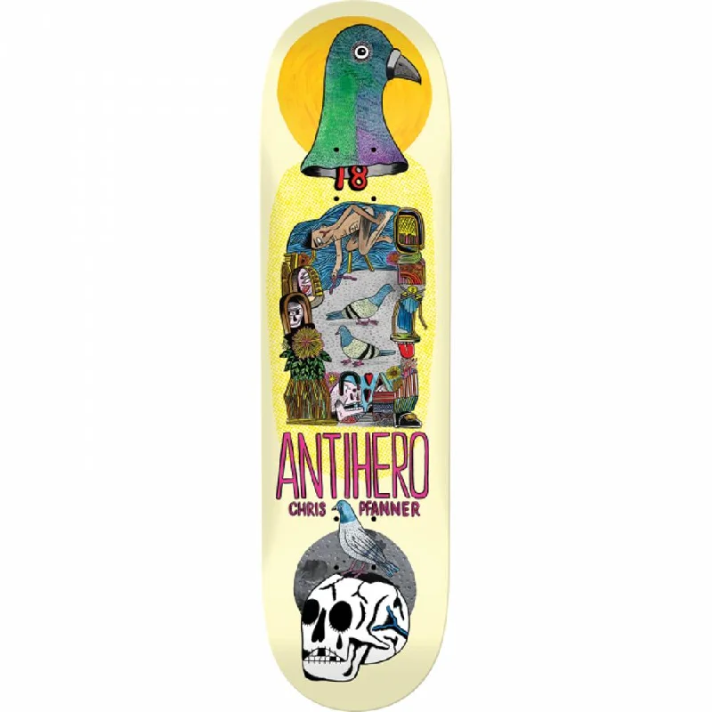 Antihero Pfanner Pigeon Vision 8.12" Skateboard Deck