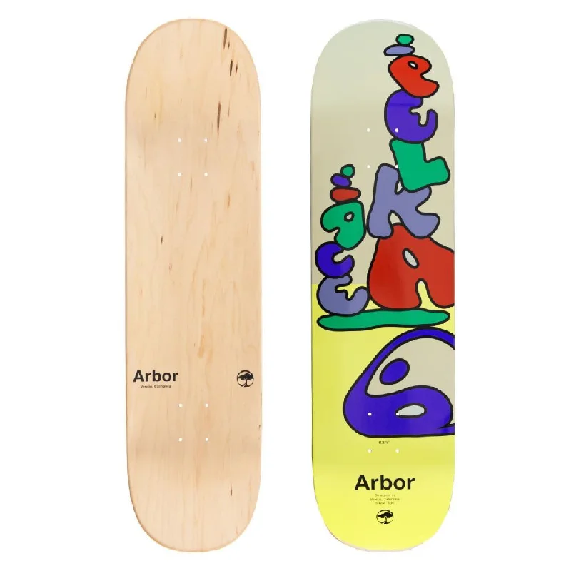 Arbor Deck Ace Pelka 8.375 Balance Skateboard Deck - 8.375"