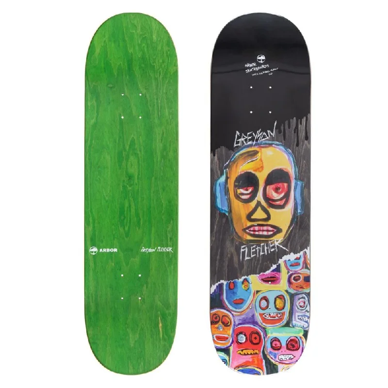 Arbor Deck Gresyon 8.625 Faces Skateboard Deck - 8.625"