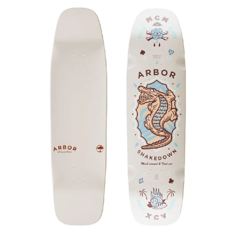 Arbor Performance Shakedown 34 Deathroll Skateboard Deck - 9.0"