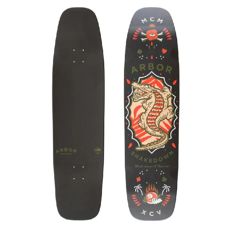 Arbor Performance Shakedown 37 Deathroll Skateboard Deck - 9.25"