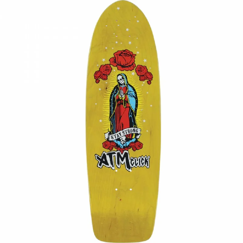 ATM Mary Cruiser Yellow 9" Skateboard Deck