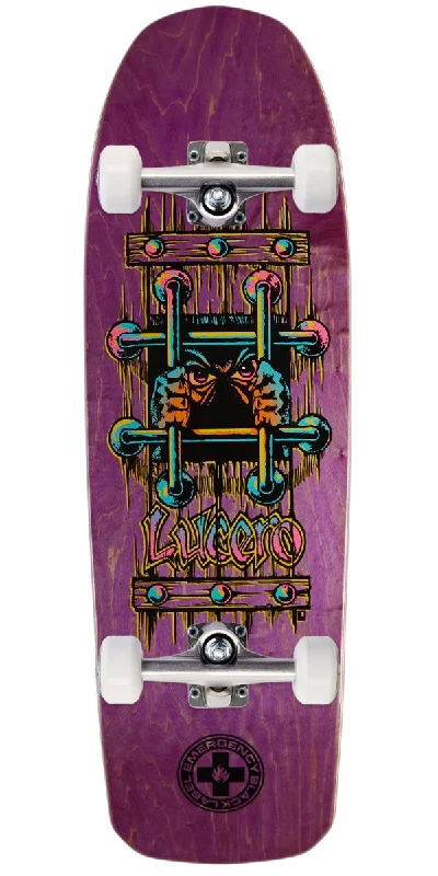 Black Label John Lucero OG Bars Cross Skateboard Complete - 10.00"