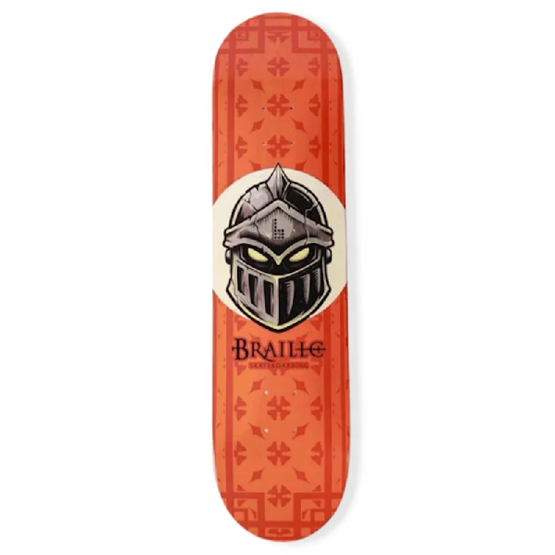 Braille Knights Skateboard Deck - Warrior Series