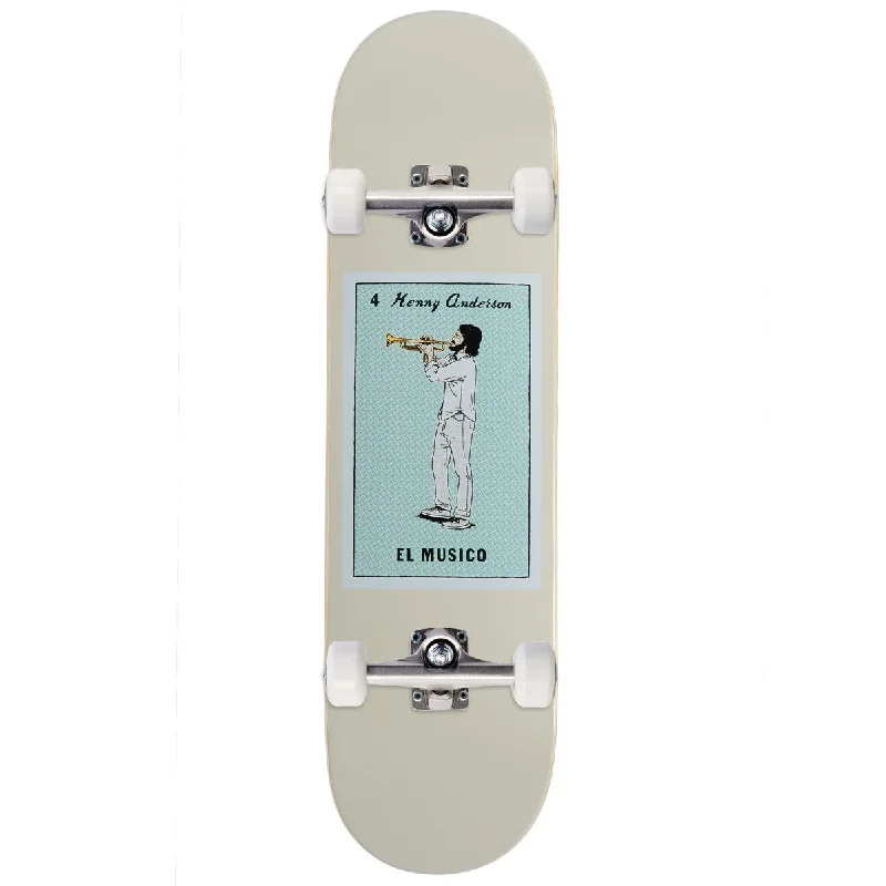 Chocolate Loteria Cards Anderson Skateboard Complete - 8.25"