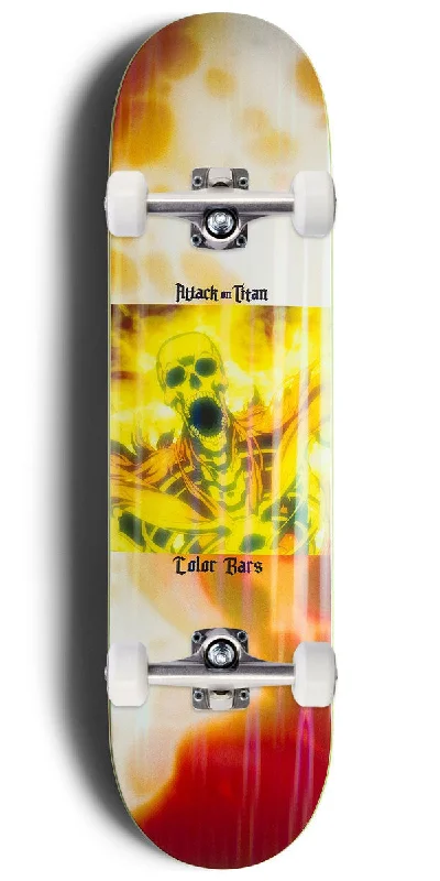 Color Bars x Attack On Titan Blasted Skateboard Complete - 8.25"