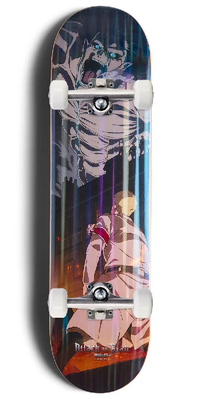 Color Bars x Attack On Titan Destroy Skateboard Complete - 8.25"