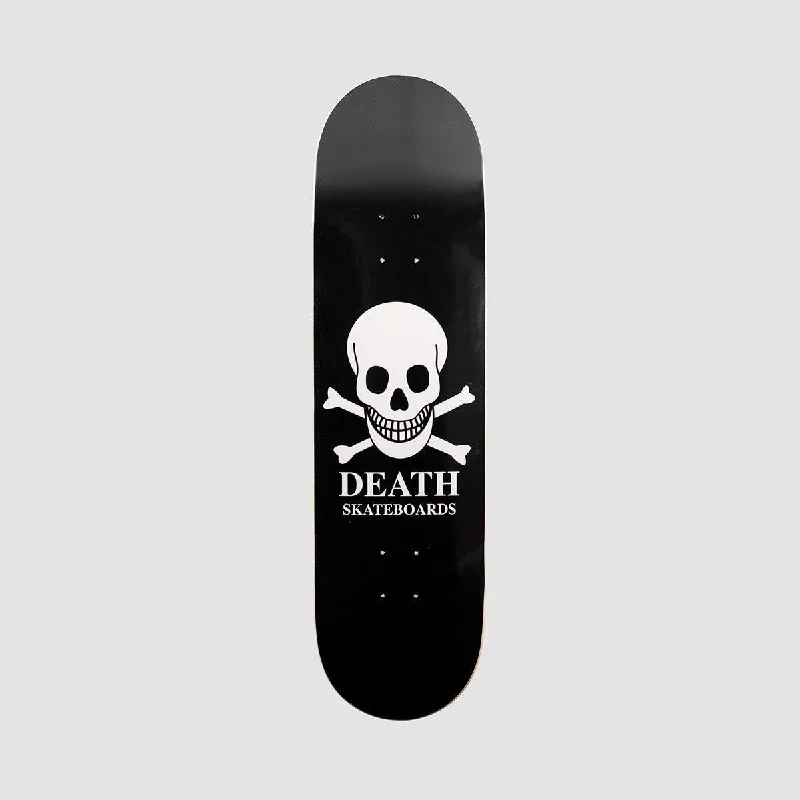 Death OG Skull Skateboard Deck Black - 8.5"