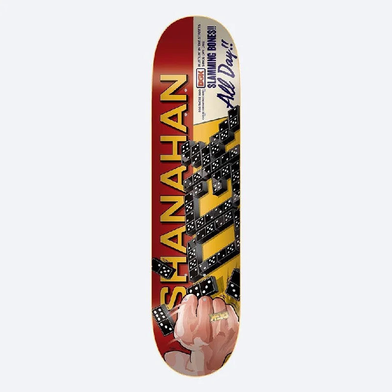 DGK Bones Shanahan (One-Off) Skateboard Deck - 8.06"