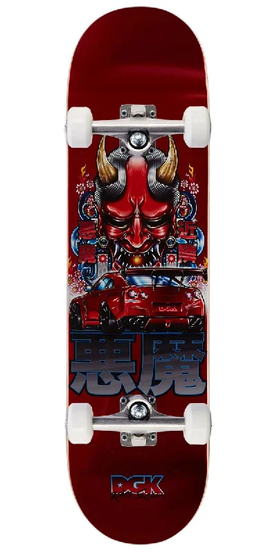 DGK Street Demon Skateboard Complete - Red Foil - 8.25"