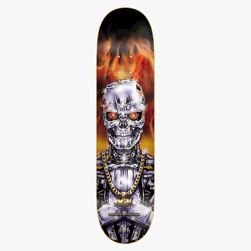 DGK T2 Terminator Sanchez (Lenticular) Transforming Graphic Skateboard Deck - 8.25"