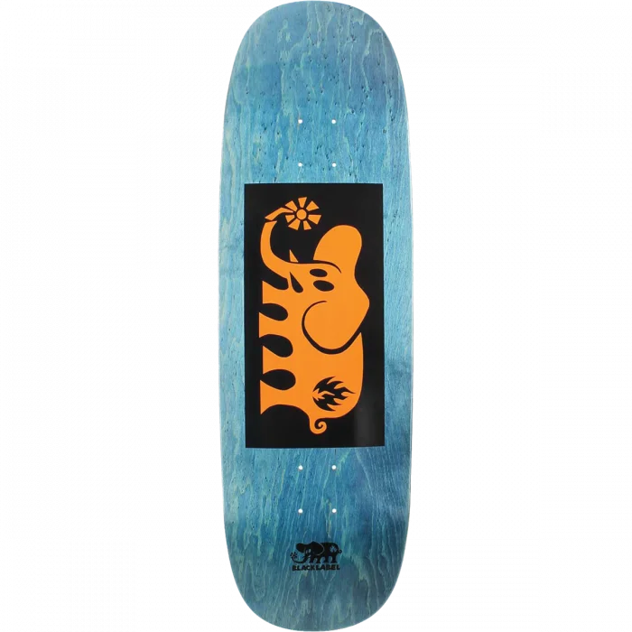 Black Label Elephant Block Deck 9.5x32.12 Asst/Orange DECK ONLY