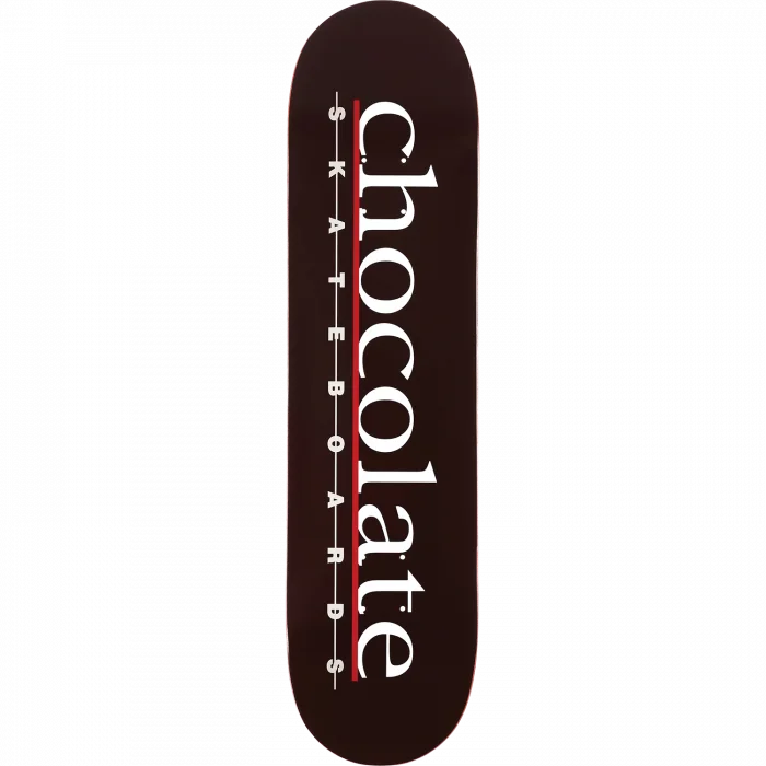 Chocolate Capps The Bar Logo Skateboard Deck -8.5 DECK ONLY