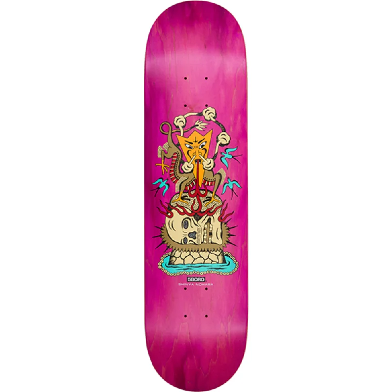 5boro Nohara Tomas Redrey Skateboard Deck -8.12 Pink DECK ONLY