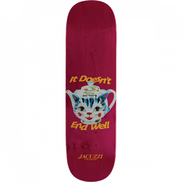 Jacuzzi Tea Pot Skateboard Deck -8.5 DECK ONLY