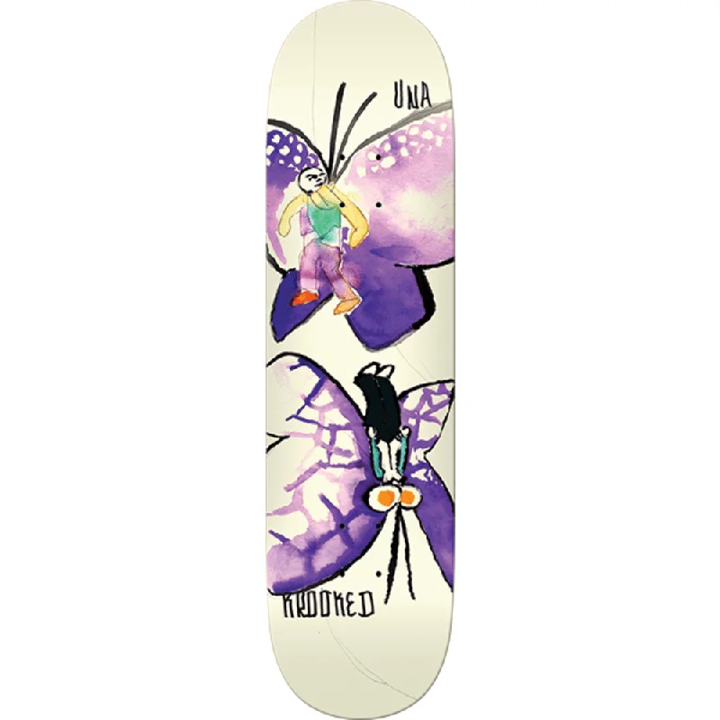 Krooked Farrar Butterflies Skateboard Deck -8.28 DECK ONLY