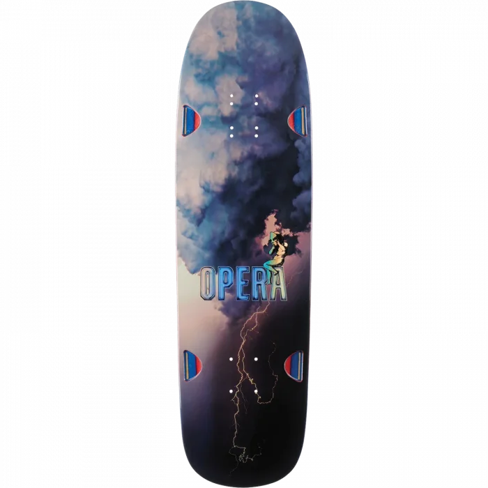 Opera Cloudy Skateboard Deck -9.12x32.6 Wheel Wells DECK ONLY