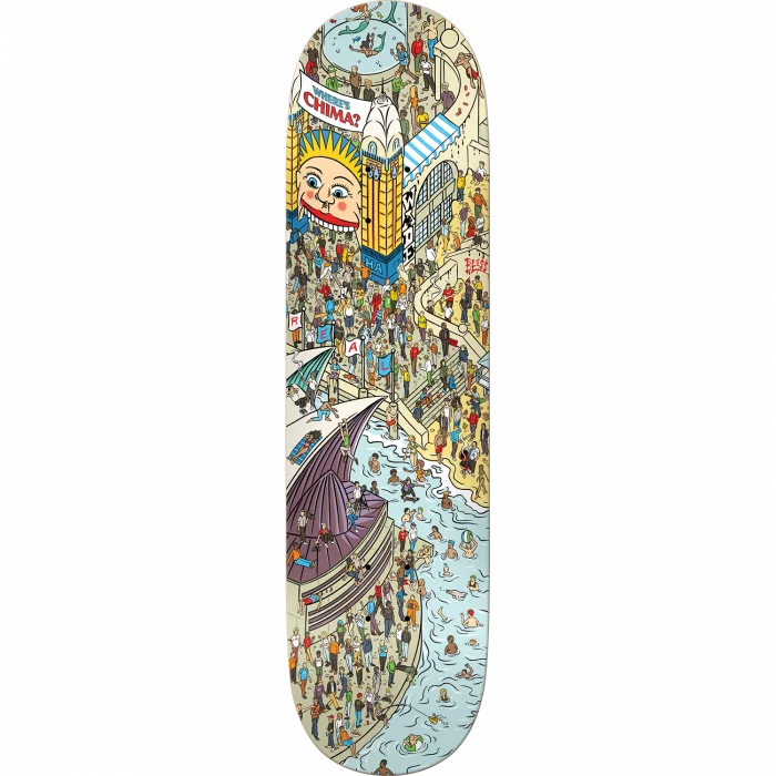 Real Ferguson Where'S Chima Skateboard Deck -8.28 DECK ONLY