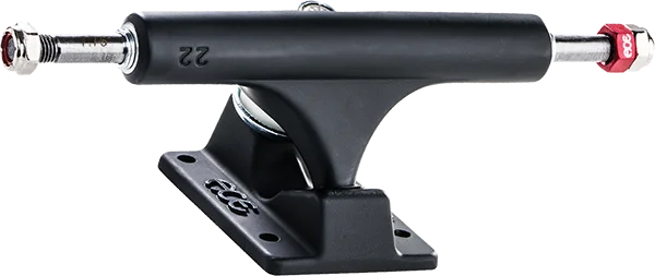 Ace Af1 22/7.75 Matte Black Skateboard Trucks (Set of 2)