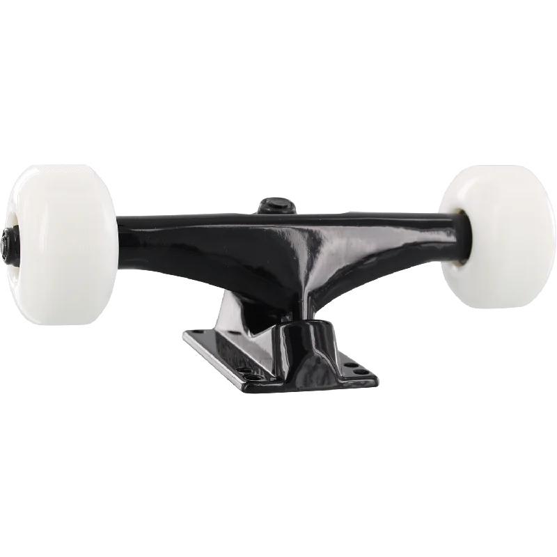 Essentials Assembly 5.25 Black W/White 53mm Skateboard Trucks (Set of 2)