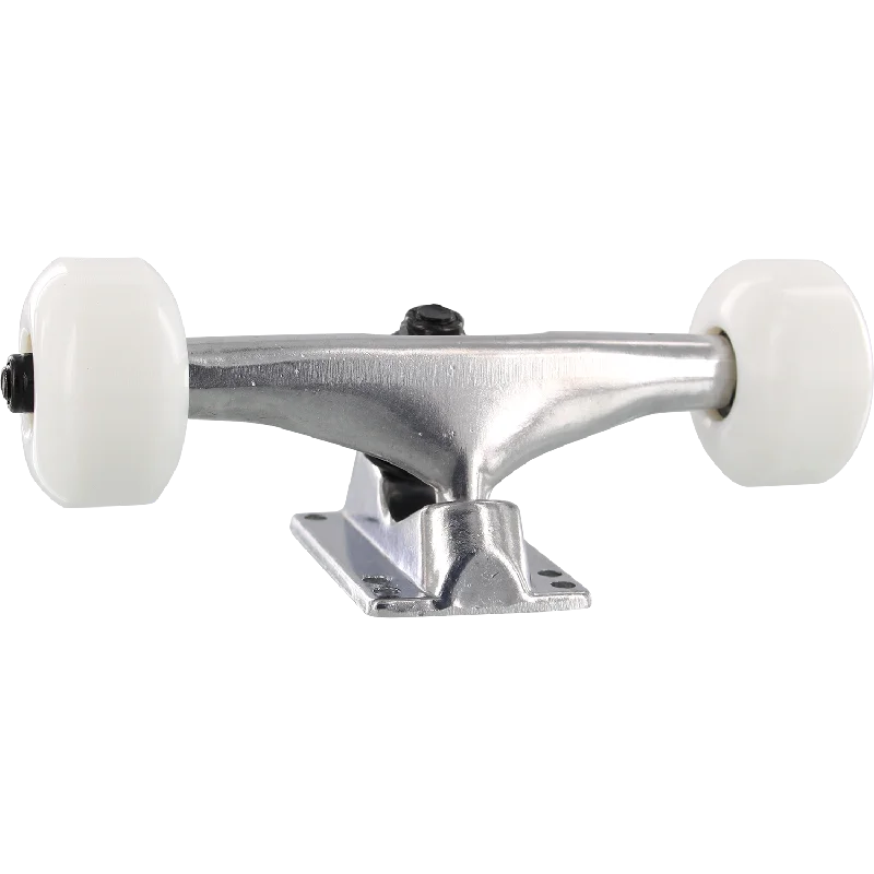 Essentials Assembly 5.25 Raw W/White 52mm Skateboard Trucks (Set of 2)