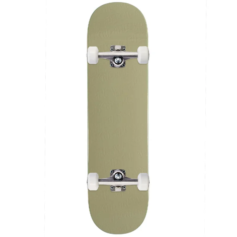 Fucking Awesome Khaki Stamp Embossed Skateboard Complete - 8.00"