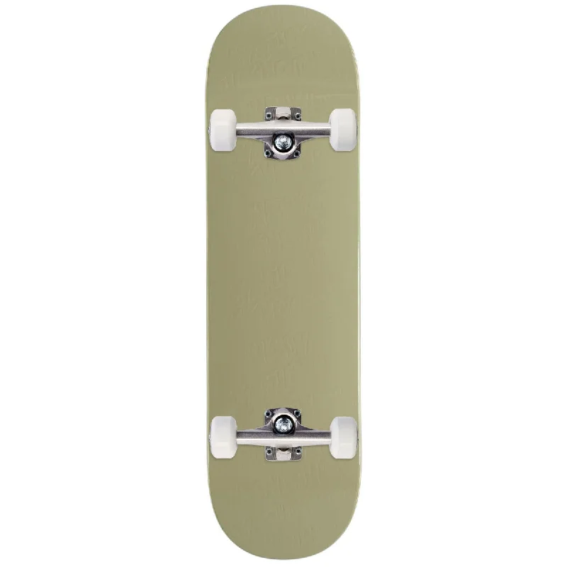 Fucking Awesome Khaki Stamp Embossed Skateboard Complete - 8.38"