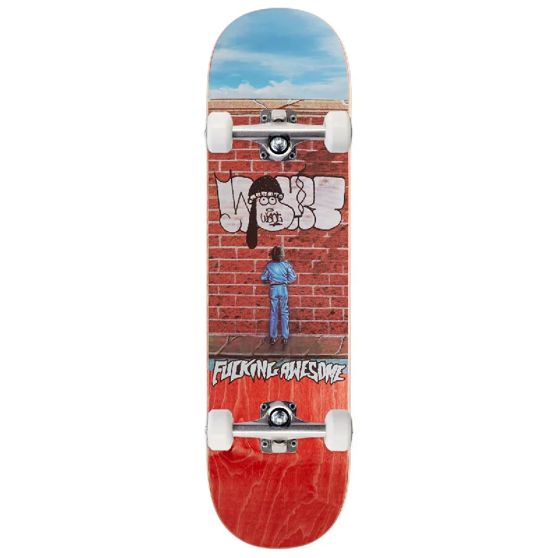 Fucking Awesome Wanto Dill Crime Face Skateboard Complete - 8.18"