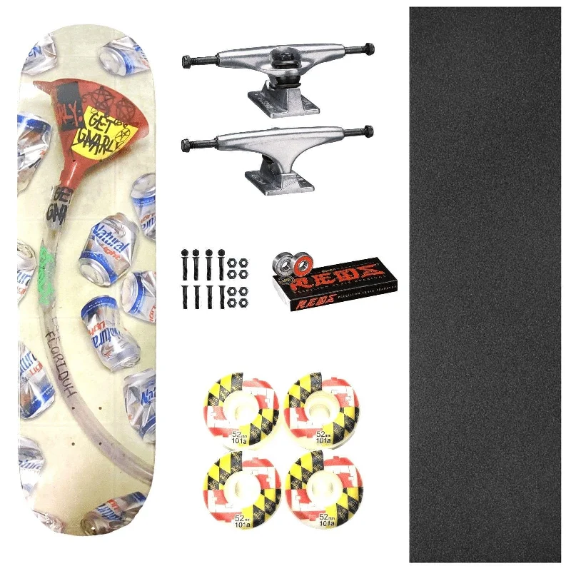 Get Gnarly "Beer Bong" Complete Skateboard