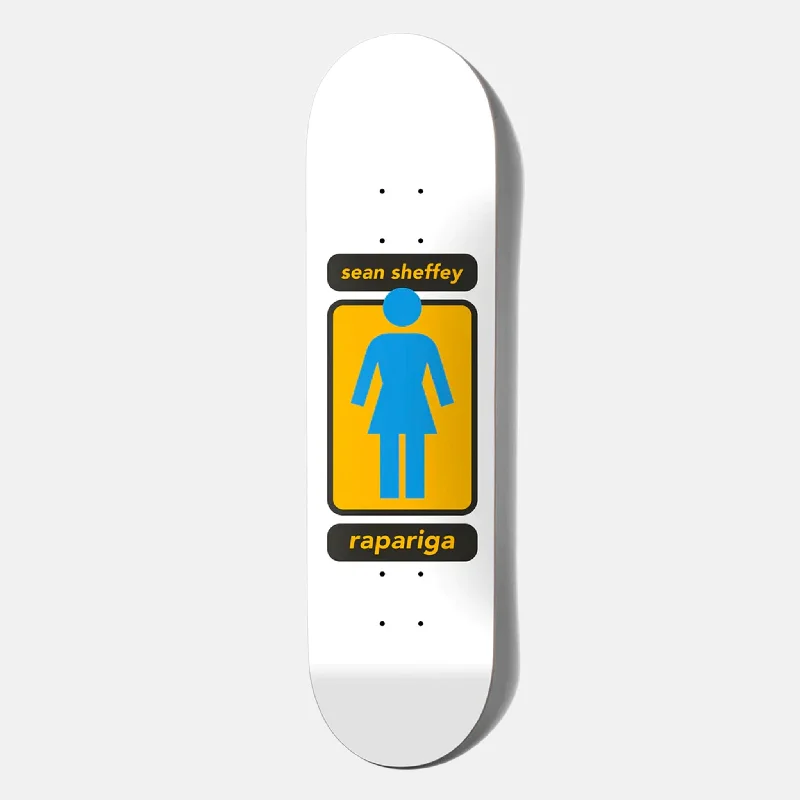 Girl Skateboards - 7.5" Sean Sheffey 93 Til Skateboard Deck - White