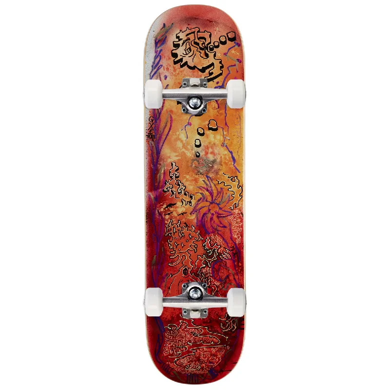 GX1000 Seeing Sherbert Krull Skateboard Complete - 8.25"