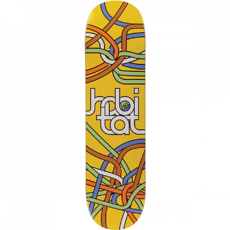 Habitat Circuitry 8.25" Yellow Skateboard Deck