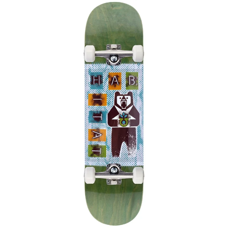 Habitat Grizzley Skateboard Complete - Blue - 8.25"