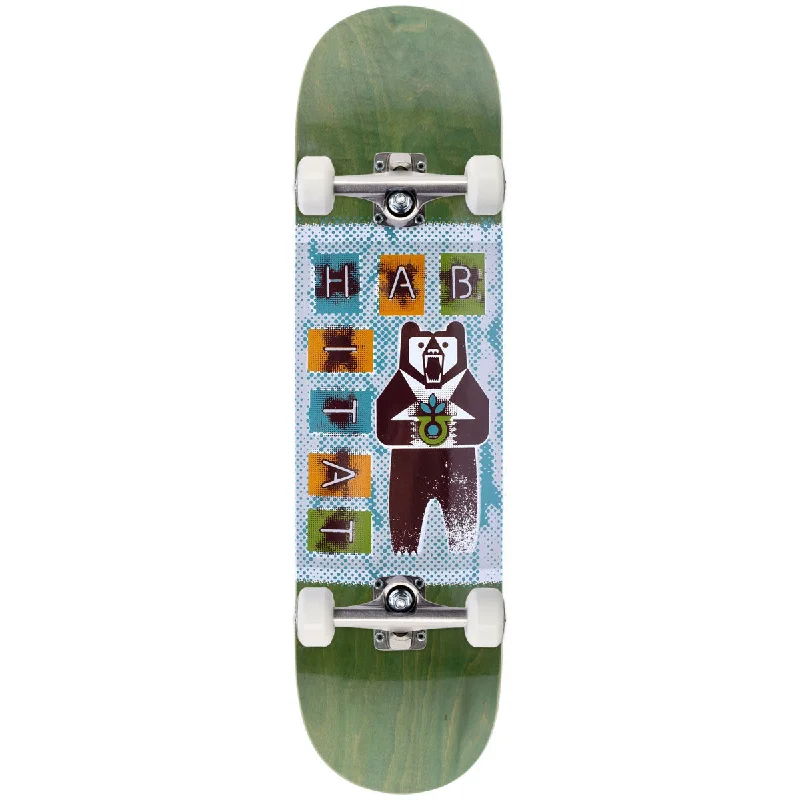 Habitat Grizzley Skateboard Complete - Blue - 8.50"