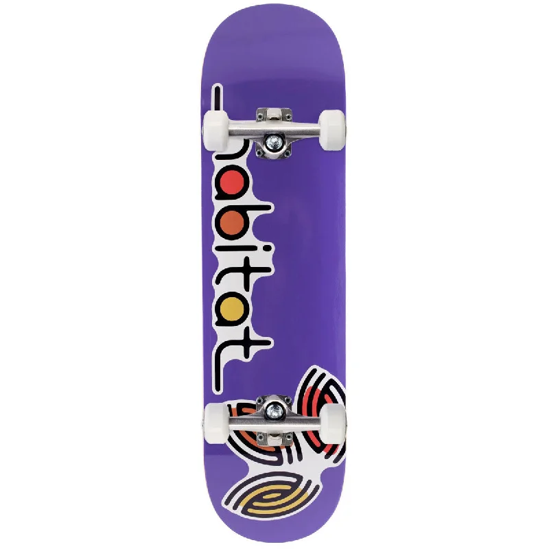 Habitat Trillium Skateboard Complete - Purple - 8.25"