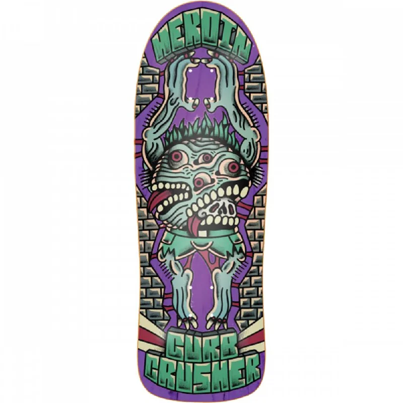 Heroin Curb Crusher X Crawe 10.25" Skateboard Deck