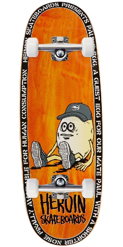 Heroin Pauls Egg Skateboard Complete - 10.40"