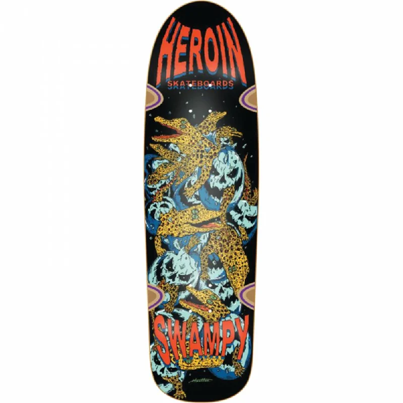 Heroin Swampy Gators 9.12" Skateboard Deck