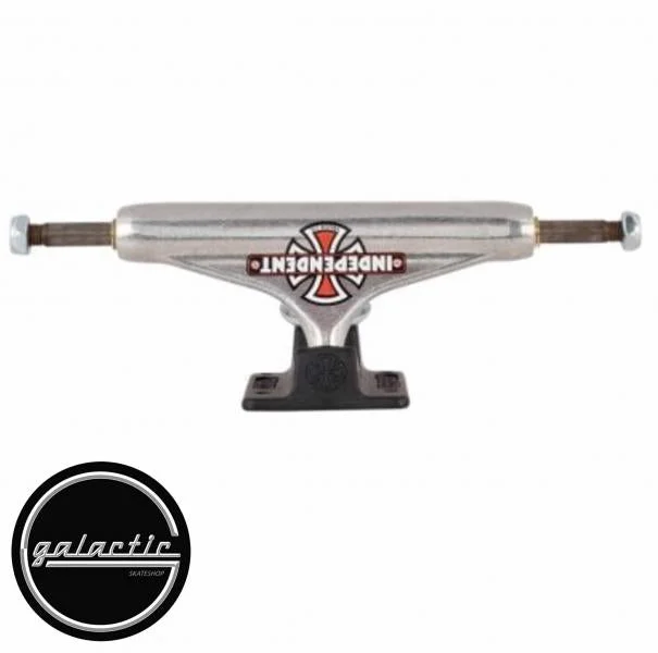 Independent Forged Hollow Vintage Cross Silver Black Stage 11 Truck 159mm