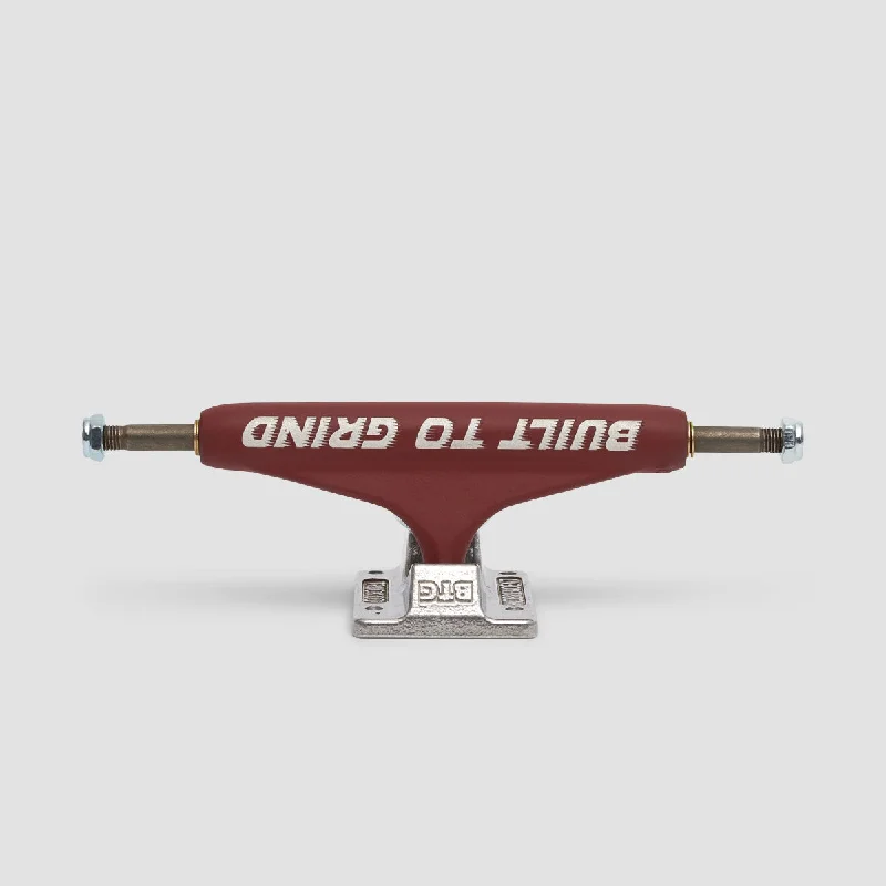 Independent Stage 11 159 BTG Speed Standard Skateboard Trucks 1 Pair Burgundy/Silver- 8.75"