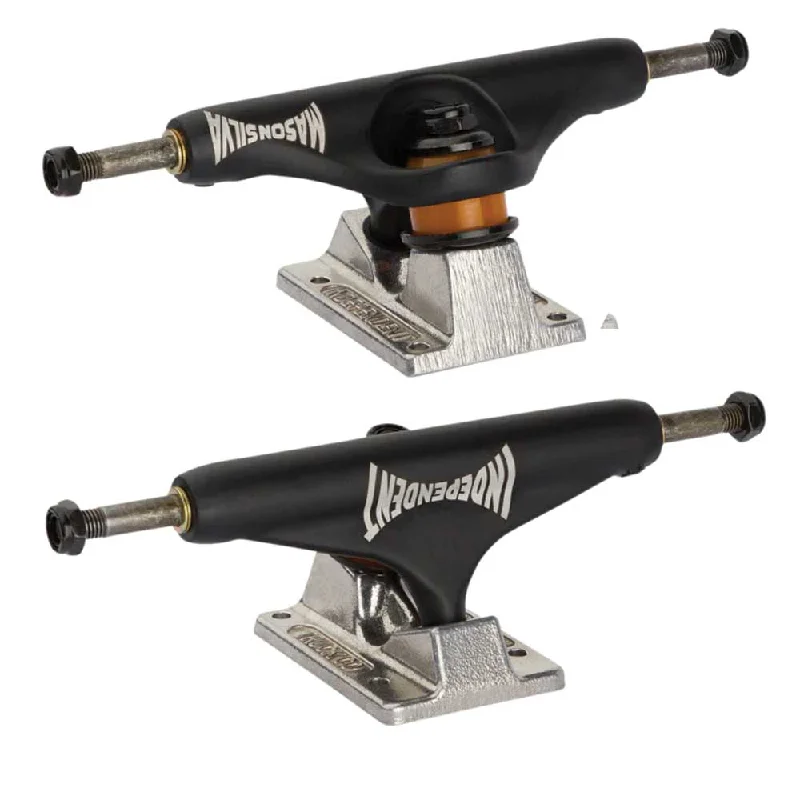 Independent Stage 11 Pro Mason Silva Black Standard Skateboard Trucks