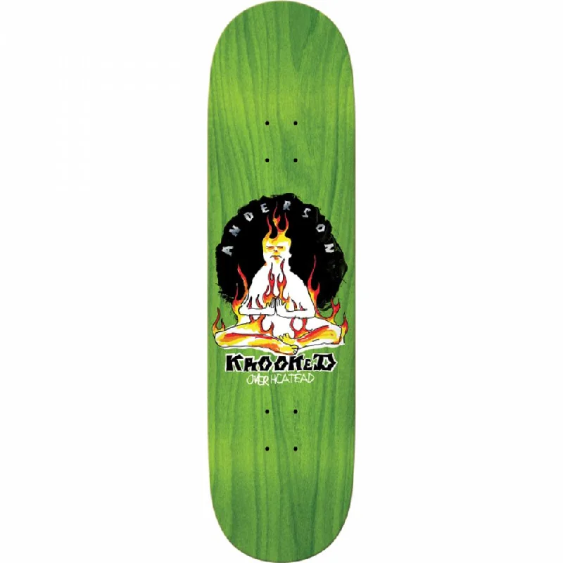 Krooked Anderson Overheated 8.38" Skateboard Deck