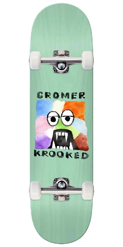 Krooked Cromer Fangs Skateboard Complete - Mint - 8.50"