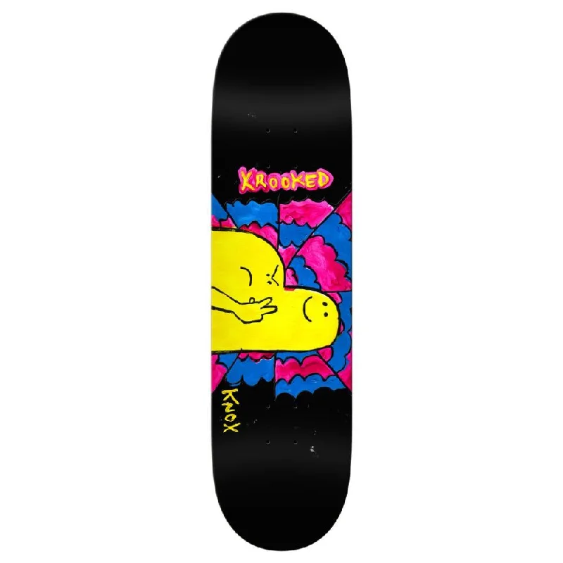 Krooked Deck Knox Greetings Skateboard Deck - 8.12"