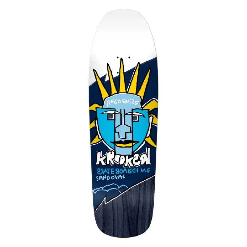 Krooked Deck Sandoval Recognize Skateboard Deck - 9.81"